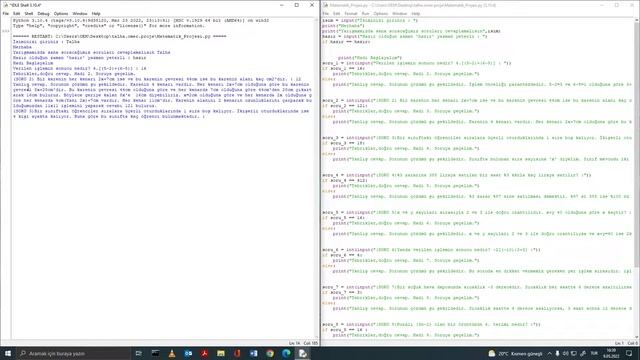 Matematik Projesi Python смотреть онлайн