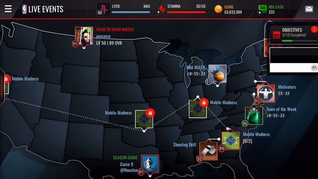 LINEUP/ BENCH PURGE! MILLION COIN MADNESS PACKS! NBA Live Mobile! смотреть онлайн