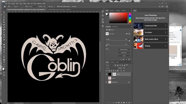 Vintage Distressed Ink Technique - Photoshop CC Tutorial смотреть онлайн