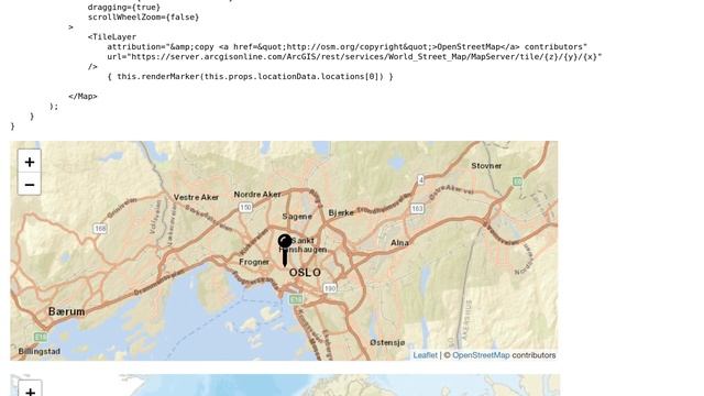 GIS: React-Leaflet: Marker has wrong position after zoom out смотреть онлайн