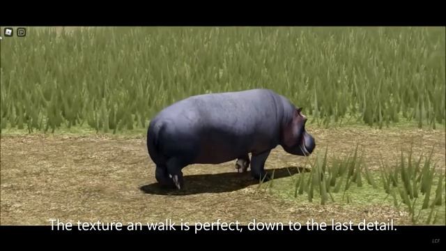 Hippopotamus Model in Wild Savannah! (Sneak Peak for Upcoming Wild Savannah ROBLOX) смотреть онлайн