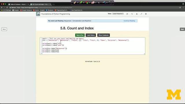 Count and Index - Python Basics смотреть онлайн