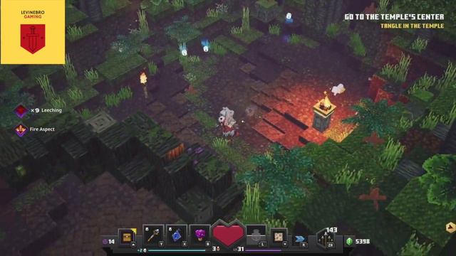 Minecraft Dungeons Jungle Awakens Part 3 Finale: Overgrown Temple смотреть онлайн
