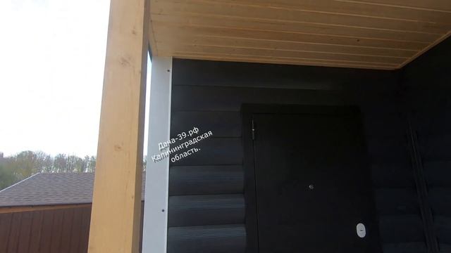 Всесезонный мини домик (бытовка 6*3)с верандой и хоз.блоком. смотреть онлайн