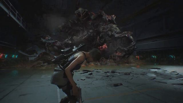 Resident Evil 3 Remake - Final Boss Fight (Stage 4 Nemesis Fight)