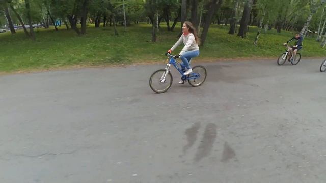 IV Велопарад в Кургане: этап ЦПКиО смотреть онлайн