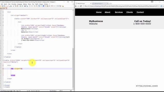 HTML Project - Image Insertion | Tutorial смотреть онлайн