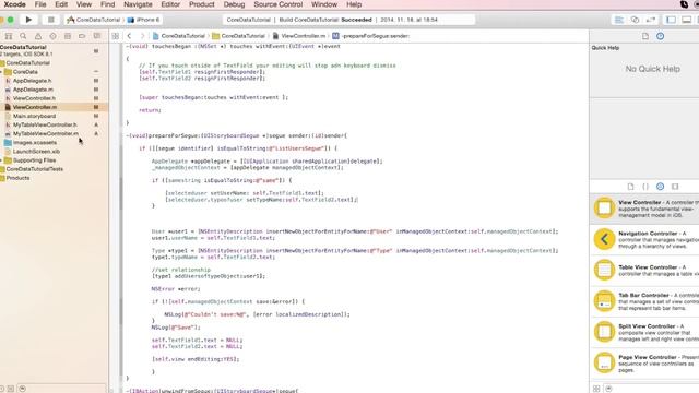 CoreData part 3 / 5 Edit and Delete objects смотреть онлайн