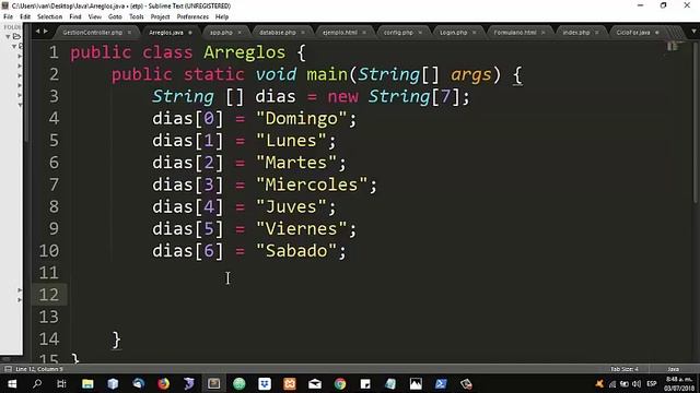 ? Arreglos de tipo String en Java - Manejo de cadenas de arreglos en Java ✅ смотреть онлайн