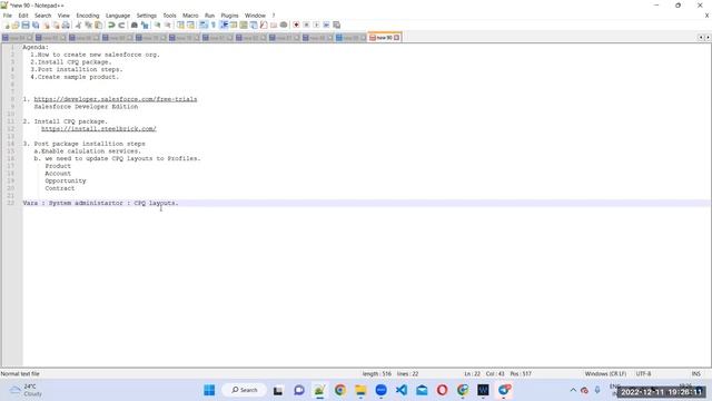 Video1 CPQ Package installtion Salesforce CPQ смотреть онлайн