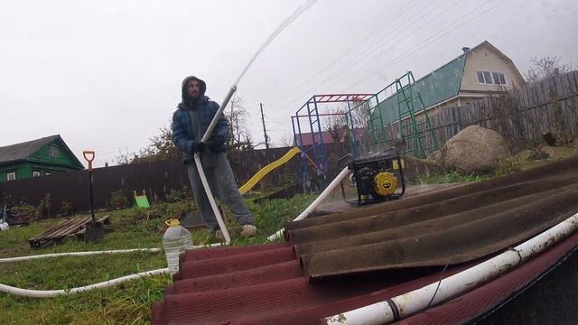 Мотопомпа HUTER MP-40 смотреть онлайн