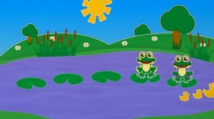 5 лягушек | Учим цифры | Считаем | Уроки от Пинги и Кроки | #20