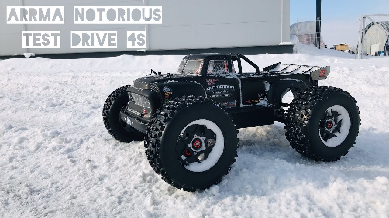 ARRMA Notorious валим на 4S... лучший МОНСТР!!!