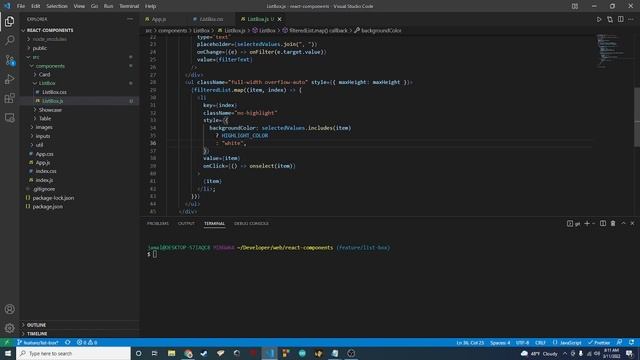 How To Create A List Box Component With React смотреть онлайн