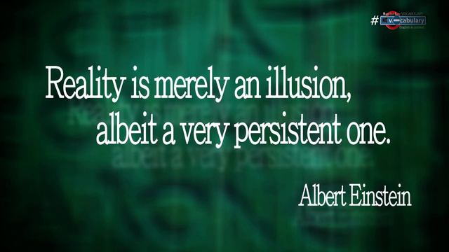 Эйнштейн | Albert Einstein - Reality (Цитаты и фразы на Английском/Quotes & Phrases) #HEvocabulary смотреть онлайн