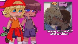 [FNAF] Aftons family react to their ships[GACHA CLUB] [special 1.33k]