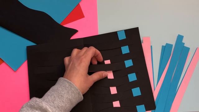 Paper Weaving lesson. Учимся плести из бумаги. смотреть онлайн