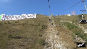 Канатная дорога Геленджика. Олимп.  Подъем на гору.