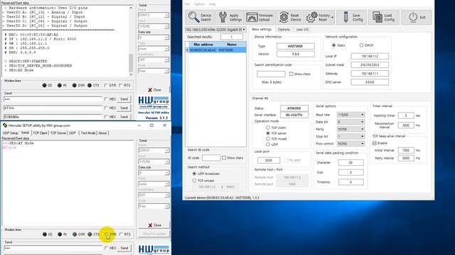 WIZ750SR AT command смотреть онлайн