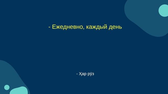 Ибораҳои зарурии забони русӣ | Дарси 11. ПОГОДА смотреть онлайн