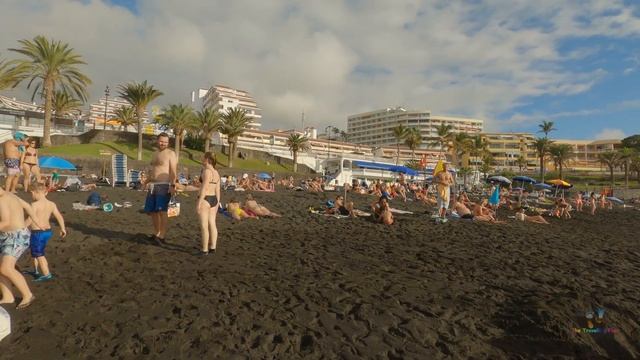 Beach Walk 4K , TENERIFE | Playa de la Arena, Biggest Waves | SPAIN 4k beach walk | Tenerife today смотреть онлайн