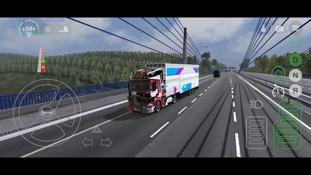 Universal Truck Simulator: °4 With SC R480 4×2 Wheels Part - 3 Android GamePlay смотреть онлайн