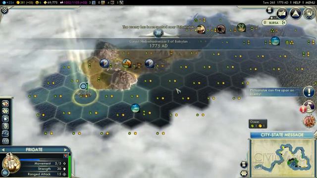 Civilization V - Nebuchadnezzar II of Babylon - Episode 5 Part 1 смотреть онлайн