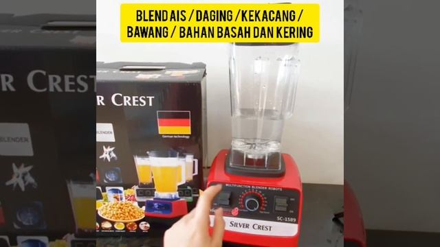 CARA PENGUNAAN HEAVY DUTY BLENDER SILVER CREST & KENWOOD смотреть онлайн