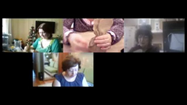 Мастер-класс/Изготовление Новогоднего декора/На платформе Zoom/Совет Ветеранов/Ручная работа смотреть онлайн