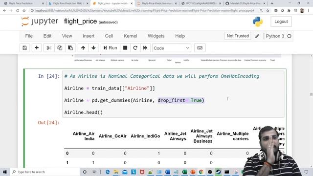 Live- Implementation Of Flight Fare Prediction Web App Project With Deployment смотреть онлайн
