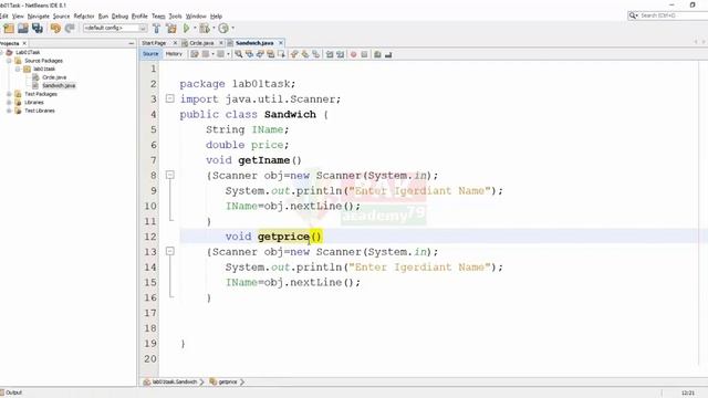 OOP in Java: Lab 01 Question 04 Solved смотреть онлайн