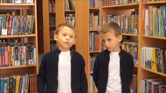 Читатели детской библиотеки Александр и Михаил Гиричёвы читают стихотворение К. Чуковского смотреть онлайн