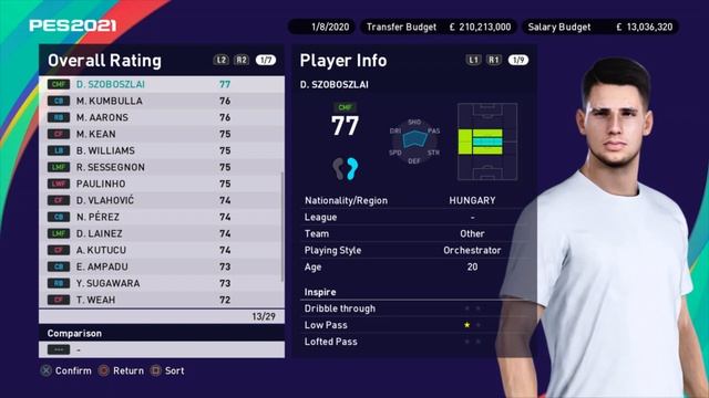 Top Wonderkids In PES 21 | 20 Years Old | Real Faces смотреть онлайн