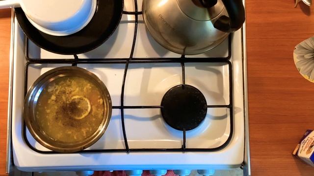 Лососёво-Перловый ВЗВАР ???со сливками (суп из НОГИ ЛОСОСЯ!)