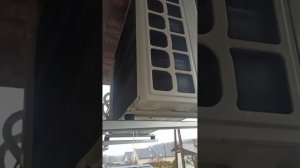 Разморозка кондиционера. Defrost. #defrosting #разморозка #кондиционер #отопление #heating