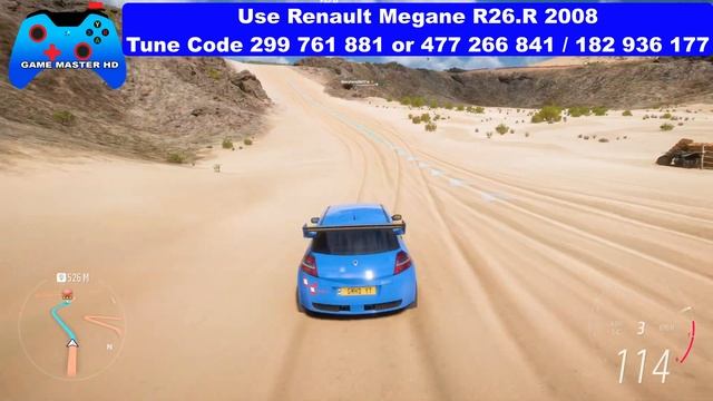 Forza Horizon 5 DUNA ESCARPADA Speed Trap - Car Restriction Renault B-700 смотреть онлайн