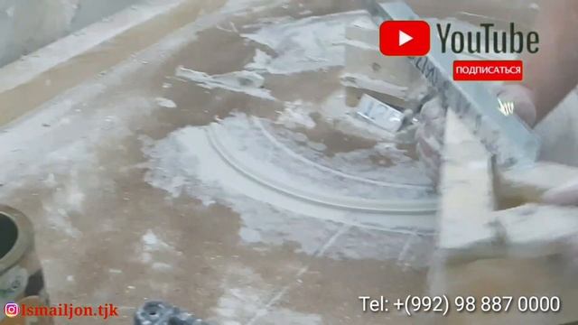 Как сделать радиусный тяги из гипса??? смотреть онлайн