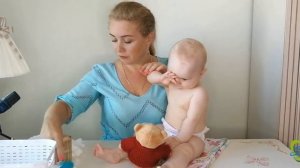 Утренний уход за новорожденным