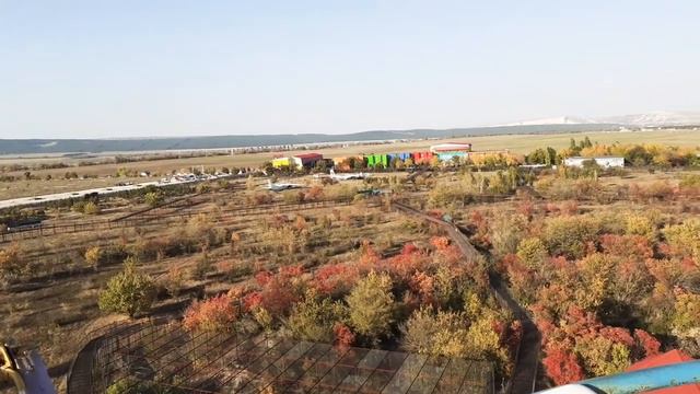 ТАЙГАН,Крым 13 октября 2020 колесо обозрения,белая скала,саванна,водохранилище смотреть онлайн