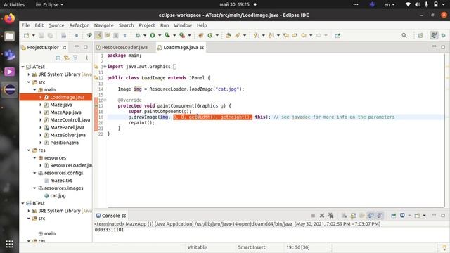 Work with resources. Exporting to a jar. смотреть онлайн