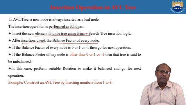AVl Tree operations – Insertion, Deletion, Rotations by Mr.E Krishna Rao Patro смотреть онлайн