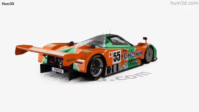 Mazda 787B 1991 3D model by Hum3D.com смотреть онлайн