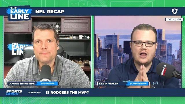7 In Seven, NFL Week 16 Game Recaps & Playoff Scenarios | The Early Line Hour 1, 12/27/21 смотреть онлайн