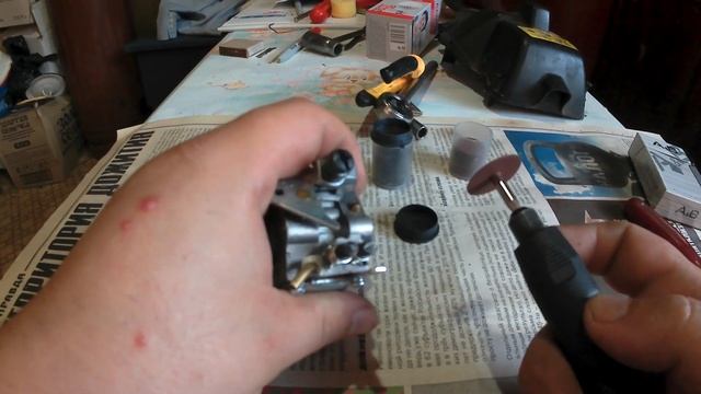 Переделка болтов регулировки карбюратора Malbro | бензопила Partner (партнер) смотреть онлайн