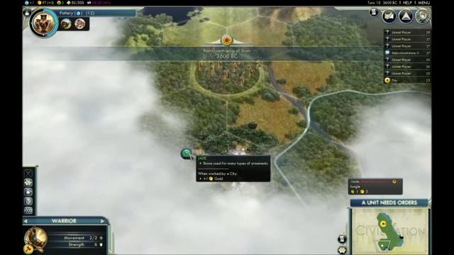 Civ 5 with Community Call to Power Project Mod Part 1 смотреть онлайн