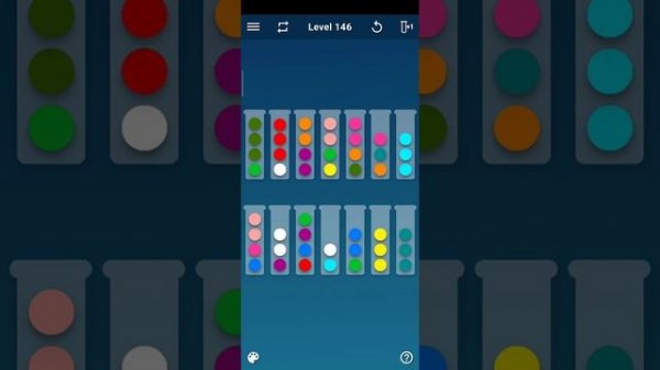 Ball Sort Puzzle Level 146 (Ball Sort Puzzle - Color Sorting Games by Spica Game Studio)