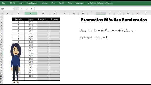 Promedios Móviles y Suavización Exponencial usando Excel смотреть онлайн