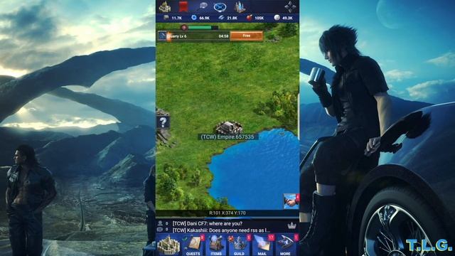 Final Fantasy XV: A New Empire Android Game Review (Base Defense) смотреть онлайн