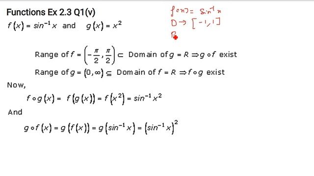 RD SHARMA SOLUTIONS CLASS 12 CHAPTER 2 Functions Exercise 2.3 Part 1 смотреть онлайн