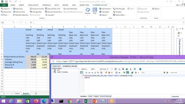 Planning Clear Data and Clear Block Script | Scripting in EPBCS | EPBCS Tutorial смотреть онлайн